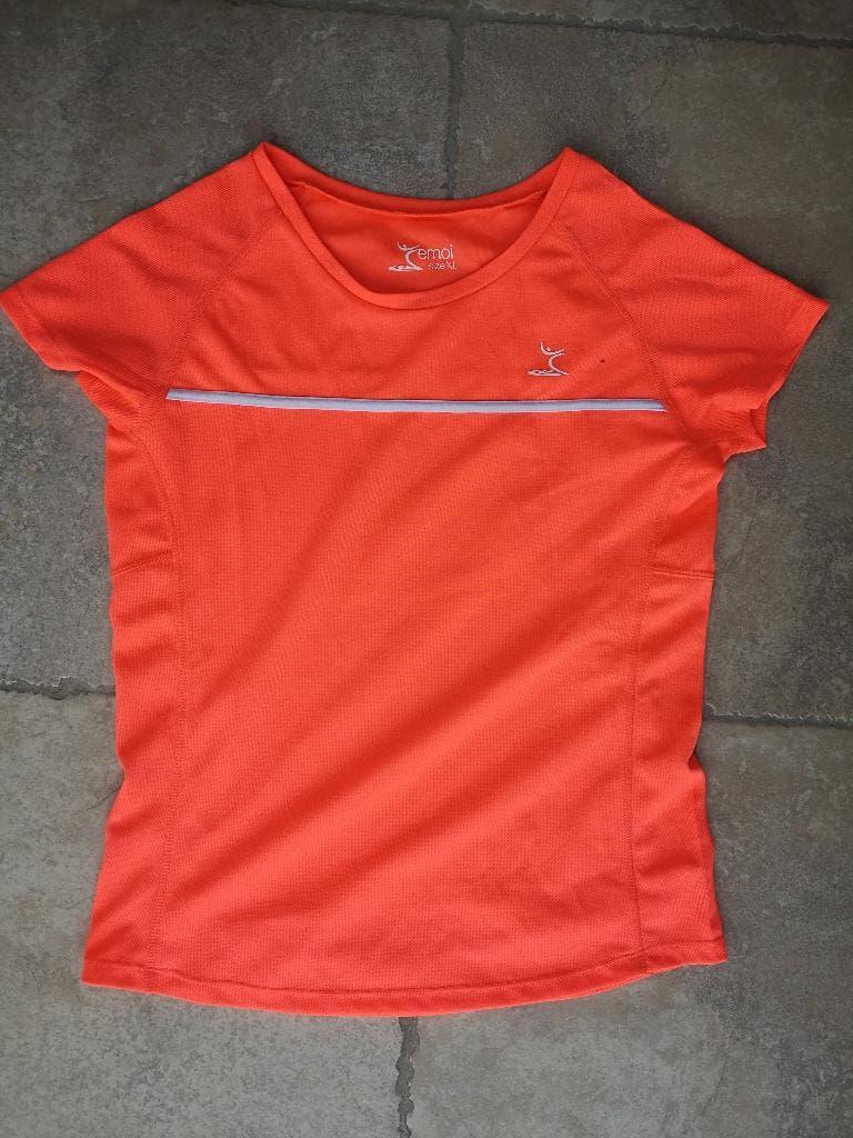 Nieuwe fluo sport t-shirt mt Large, Kleding | Dames, Maat 42/44 (L), Nieuw, Oranje, Ophalen of Verzenden