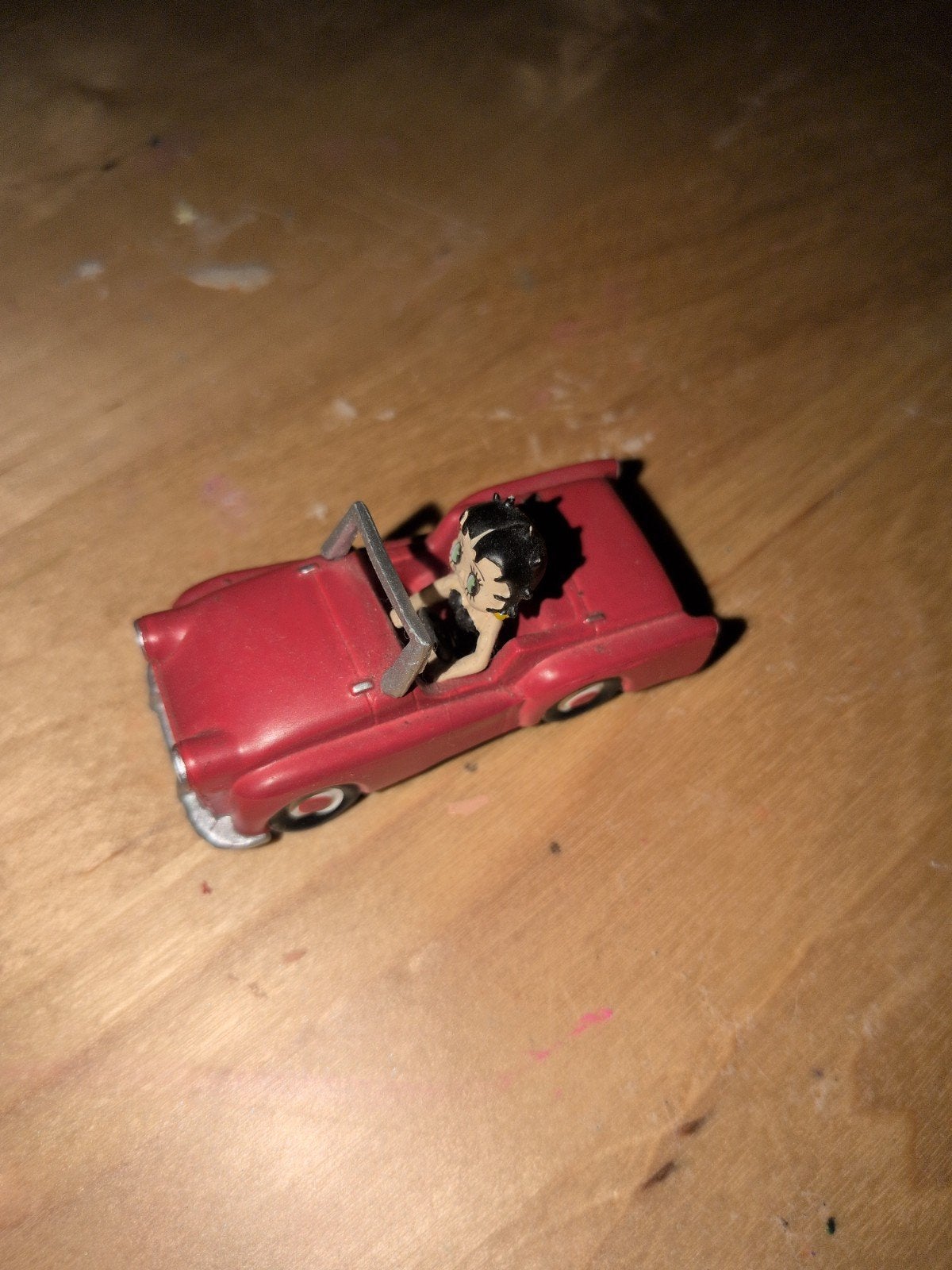 Mini figuurtje Betty Boop, Ophalen