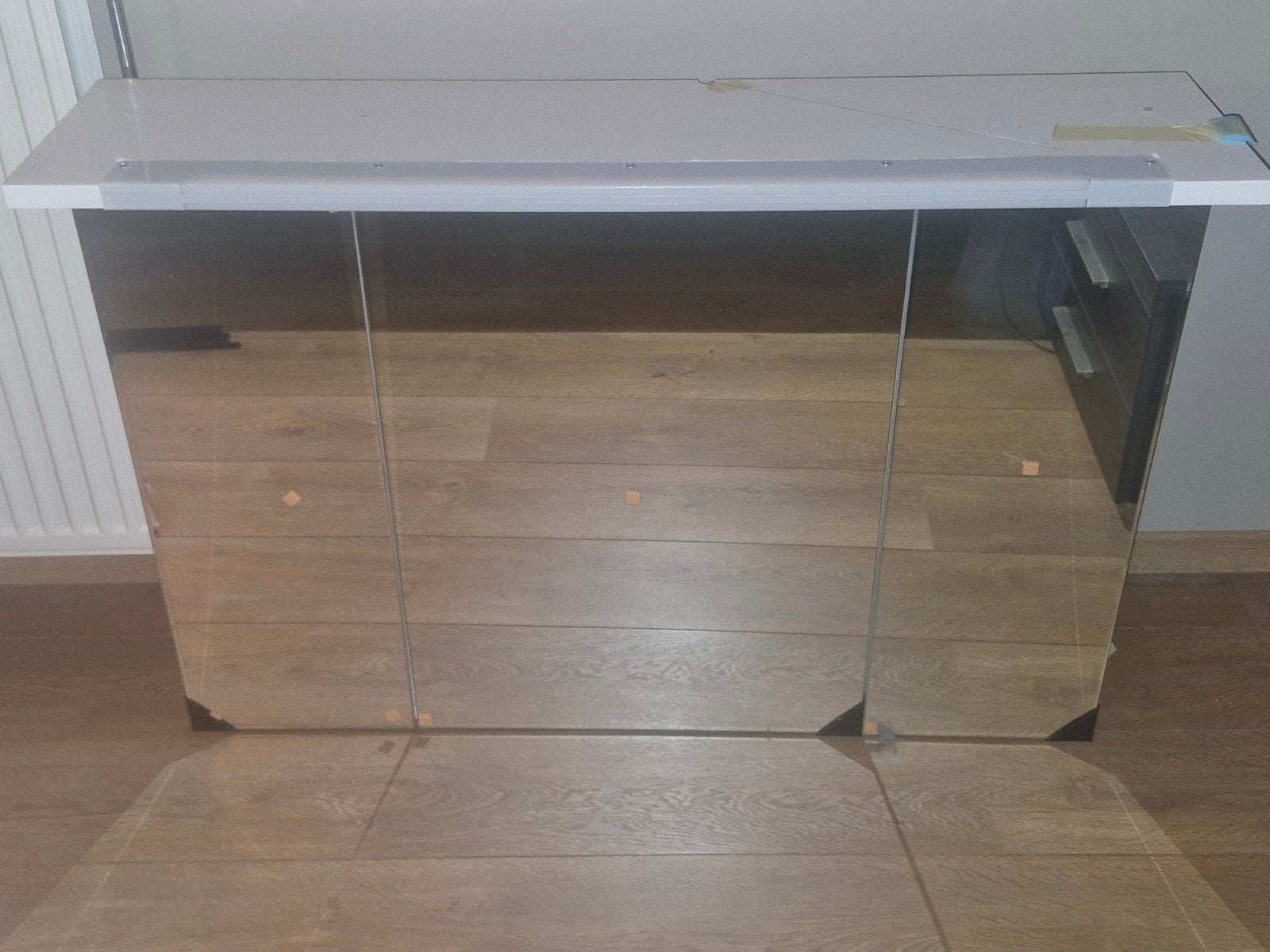 Spiegelkast 110 cm breed 72 cm hoog, Enlèvement, Neuf