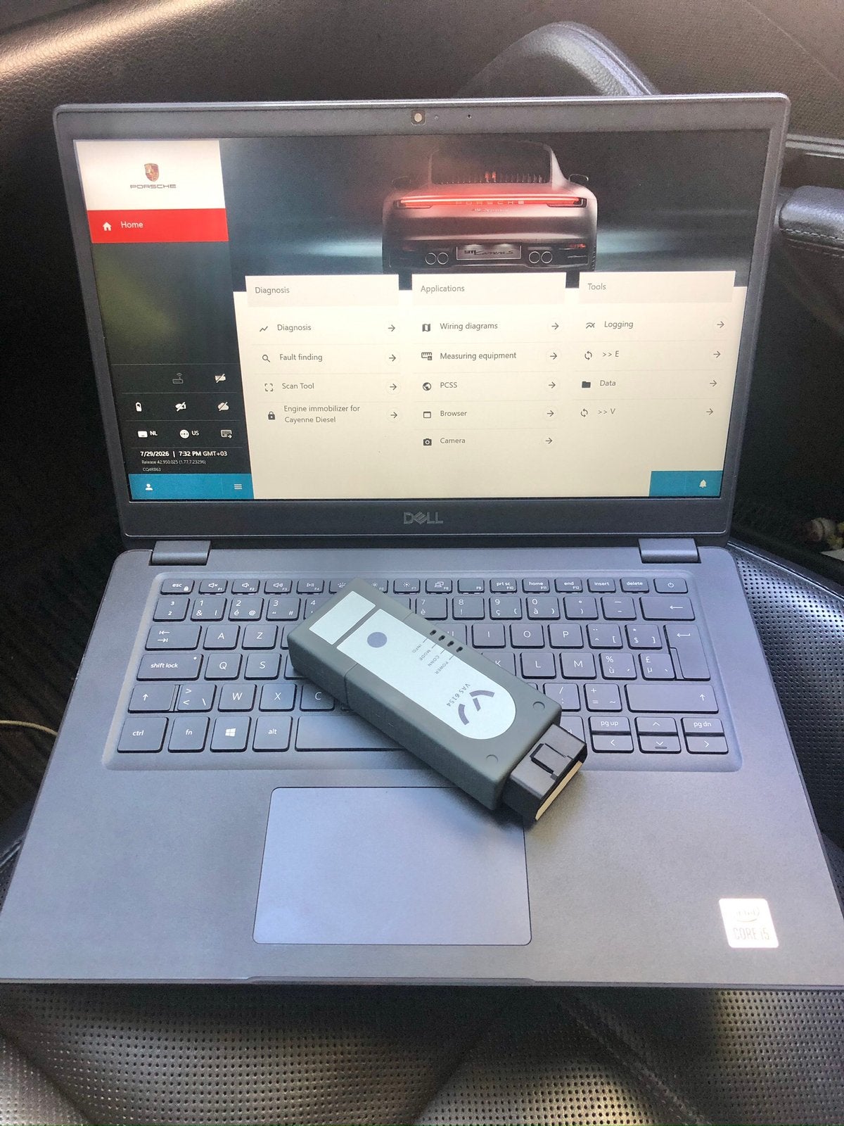 2024 Piwis tester scanner for Porsche, Ophalen, Porsche