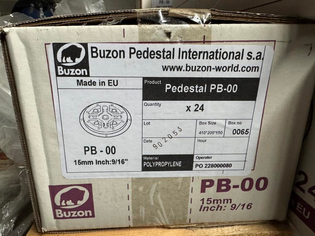 Plots Buzon PB-00, Ophalen, Nieuw