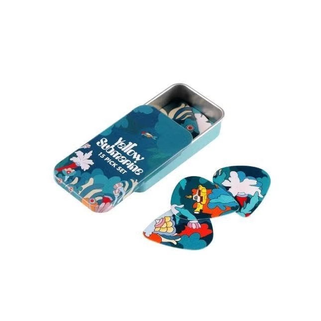 The Beatles opbergblikje met plectrums 0.70 mm off. merch., Ophalen of Verzenden, Nieuw