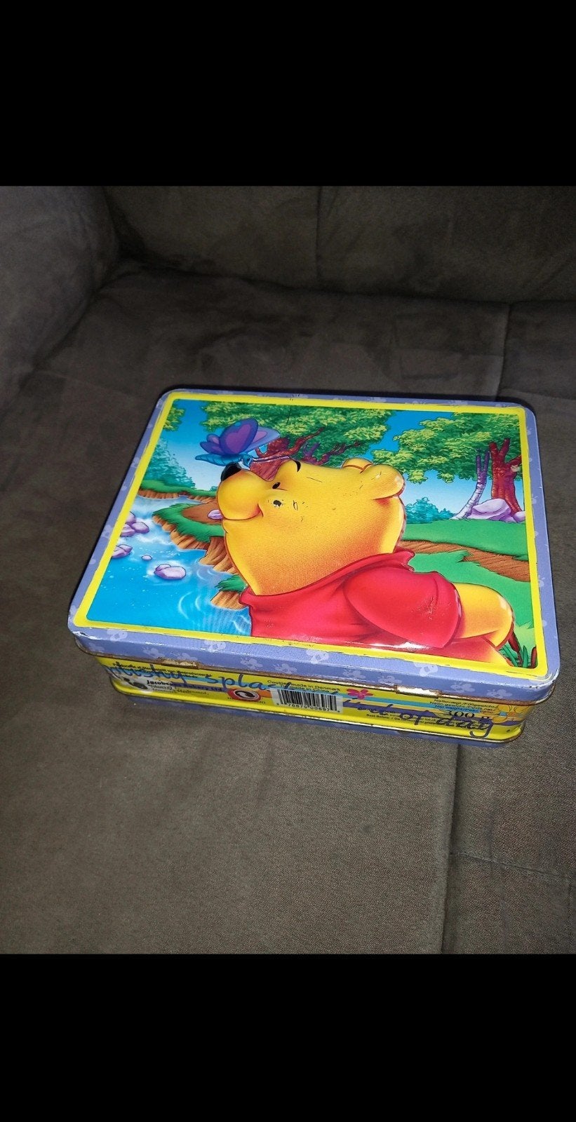 boite winnie l'ourson, Enlèvement