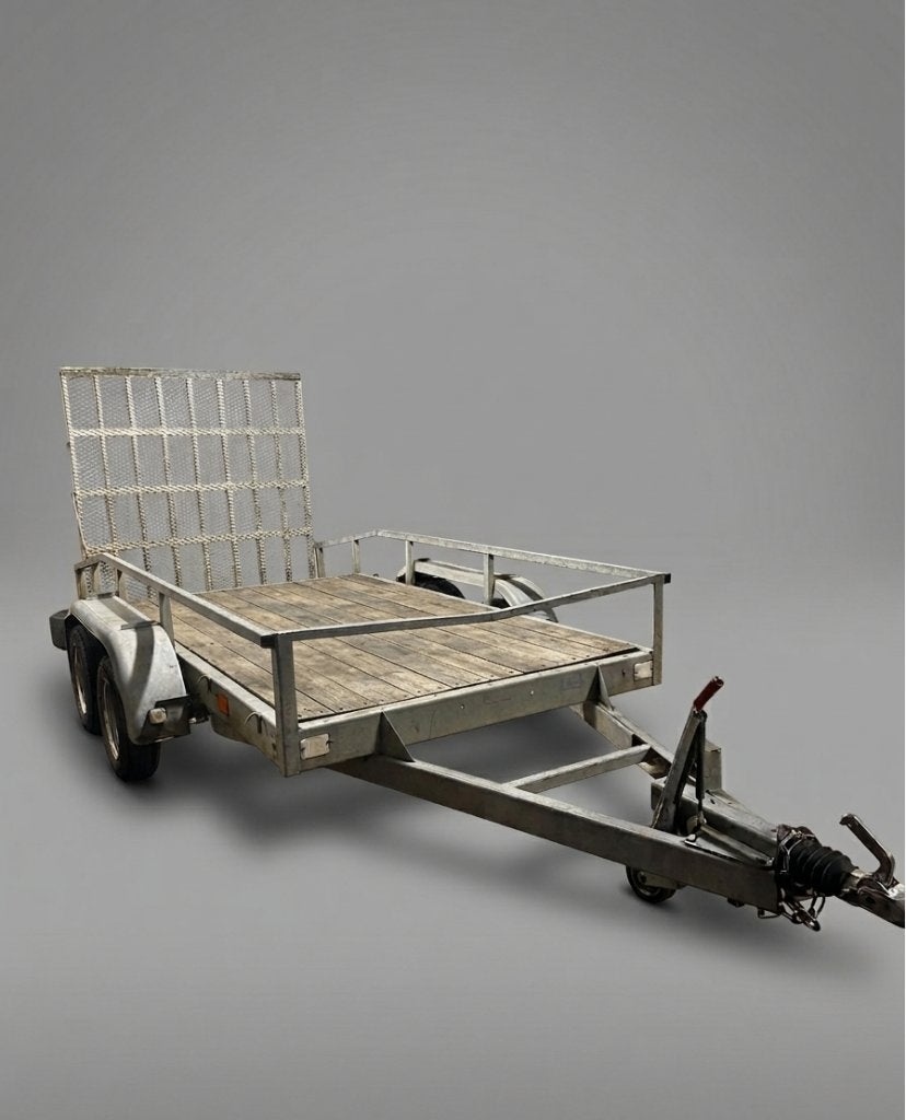 Dubbelas Plateuwagen / Remorque Double Essieu AL-KO 15oo KG, Enlèvement ou Envoi