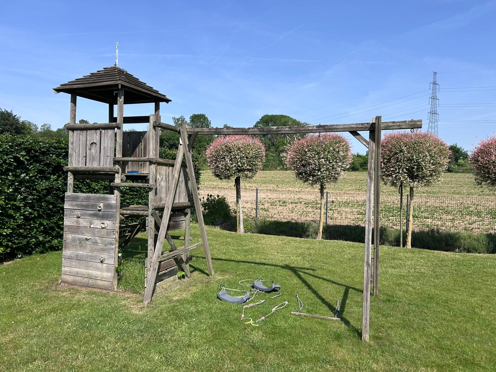 Module en bois pour enfants, Enlèvement, Utilisé, Balançoire