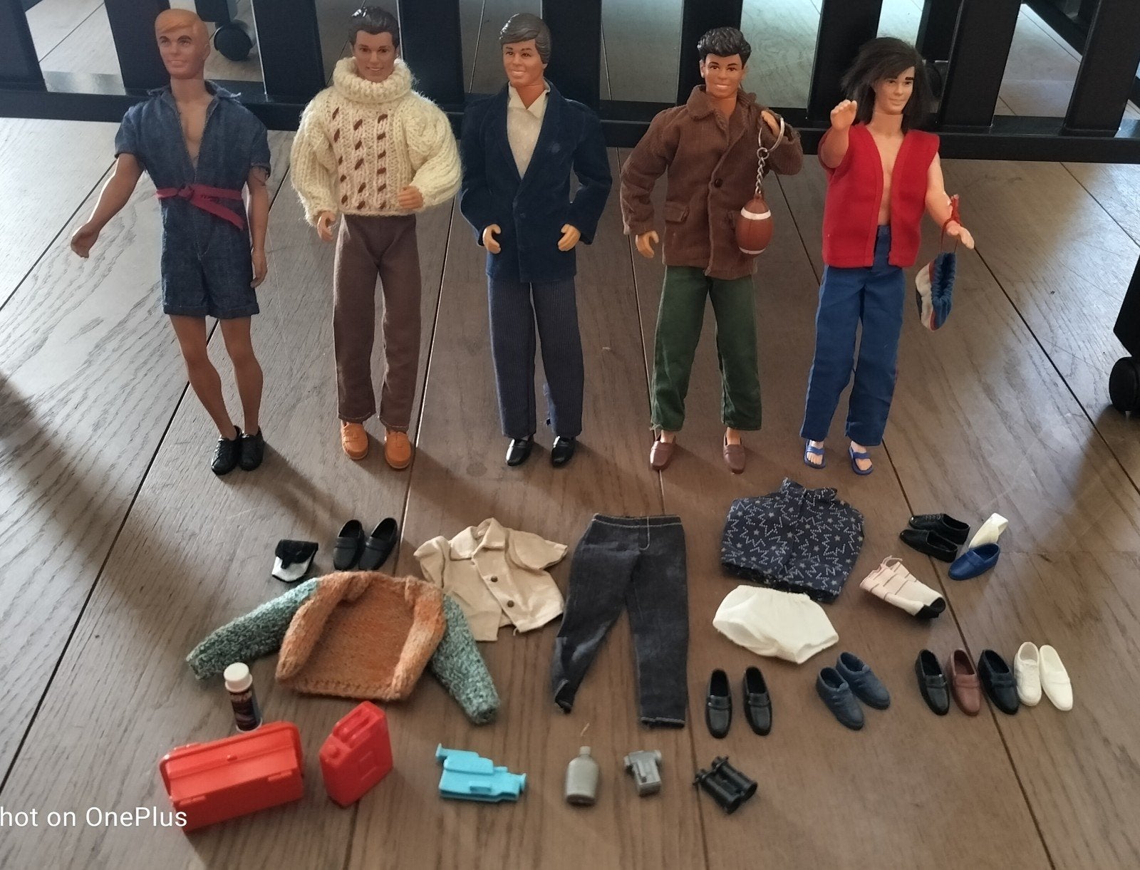 lot Vintage 70/80/90 barbie Ken met extra kleertjes en acces, Kleding | Heren, Ophalen of Verzenden