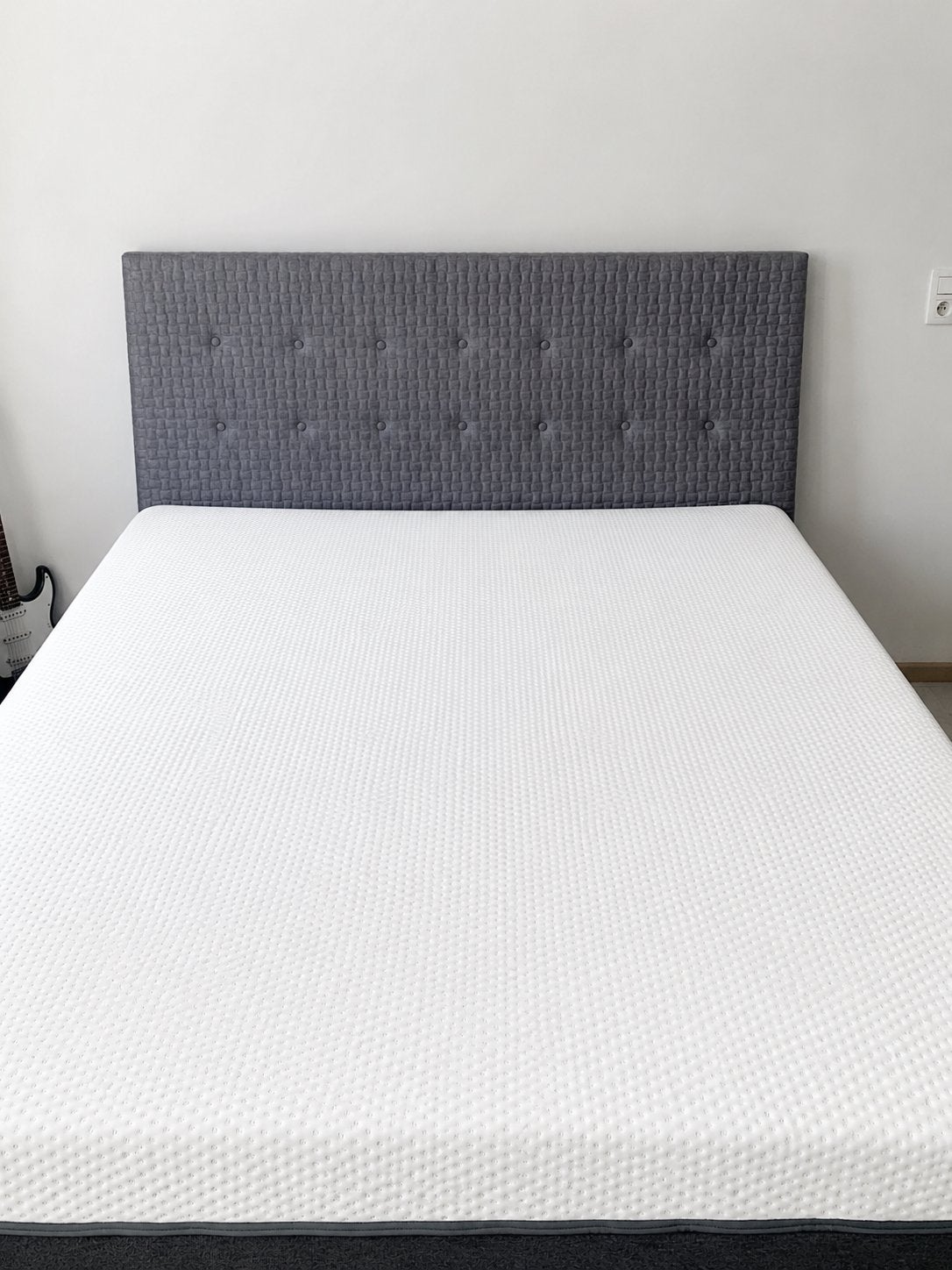 Box spring Bed incl Emma mattas, Ophalen of Verzenden, Zo goed als nieuw, 200 cm