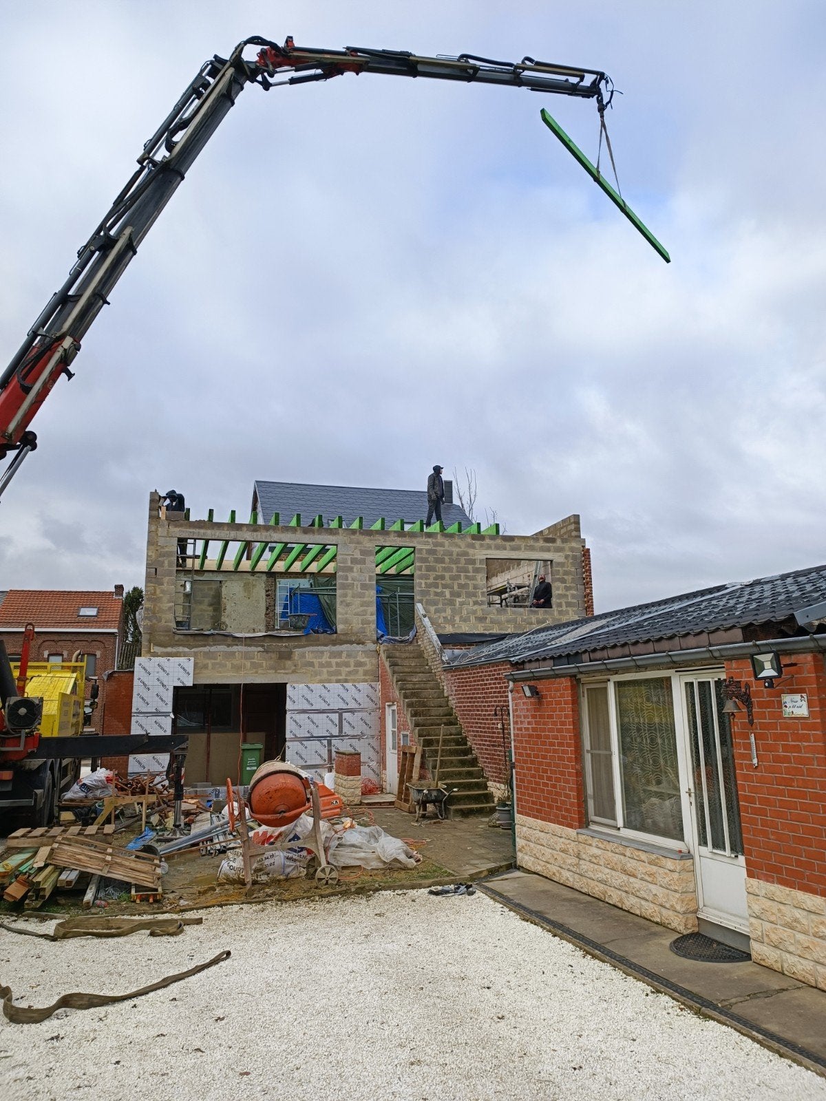Couvreur toiture travaux maconnerie isolation, Enlèvement ou Envoi