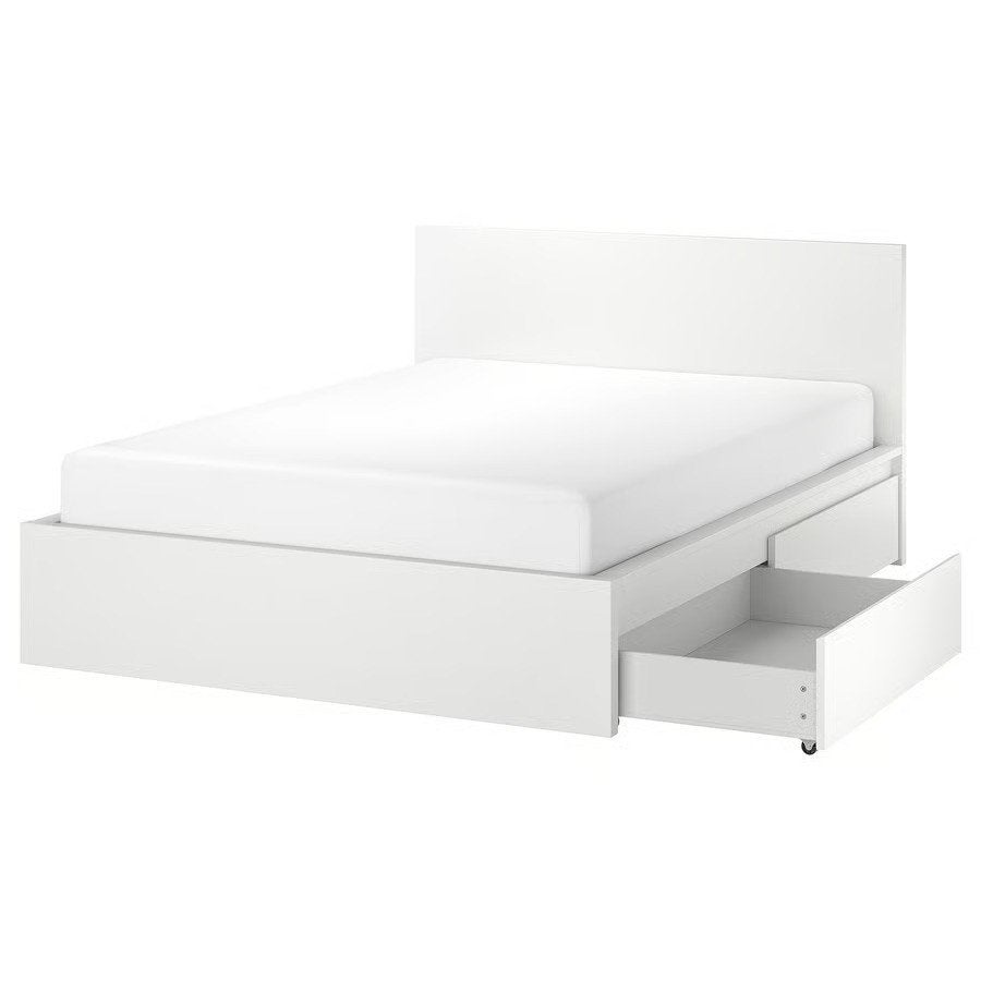 Ikea Bed met schuiven + matras, Comme neuf, Enlèvement, 180 cm, 200 cm