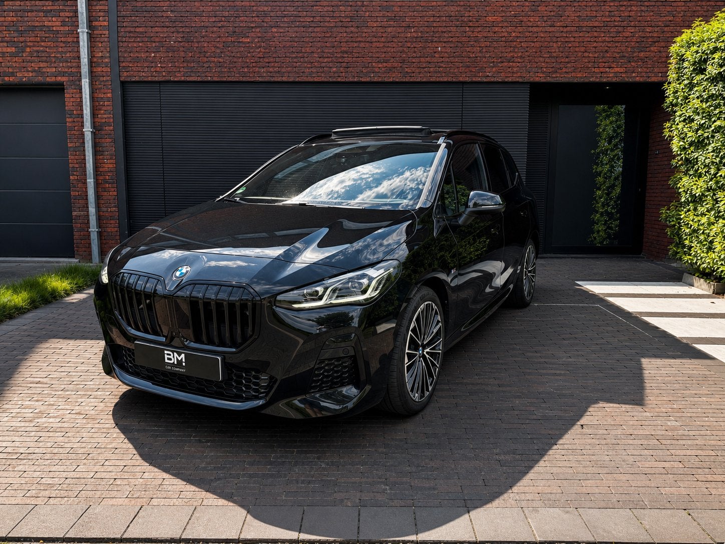 BMW 218 AT M-SPORT/SHADOWLINE/PANO/HEAD-UP/360 CAM, Autos, BMW, Entreprise, Achat, Série 2 Active Tourer, Caméra 360°, ABS, Caméra de recul