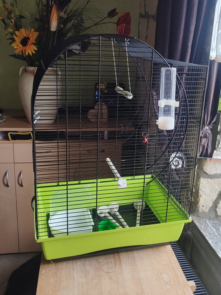Cage à oiseaux, Animaux & Accessoires, Enlèvement, Comme neuf, Métal, Cage à oiseaux