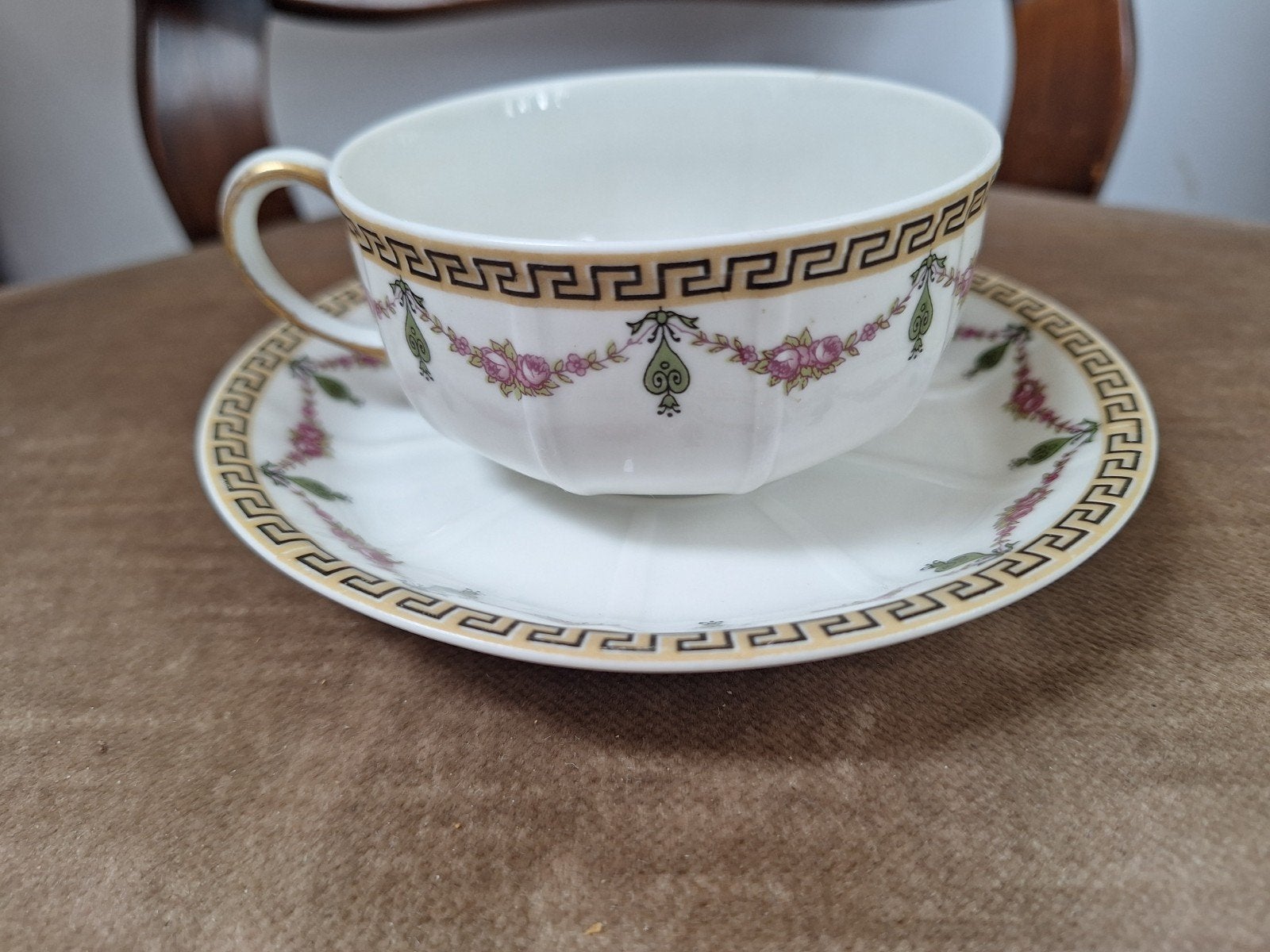 Raynaud & Co- Limoges kop en schotel, Antiek en Kunst, Ophalen of Verzenden