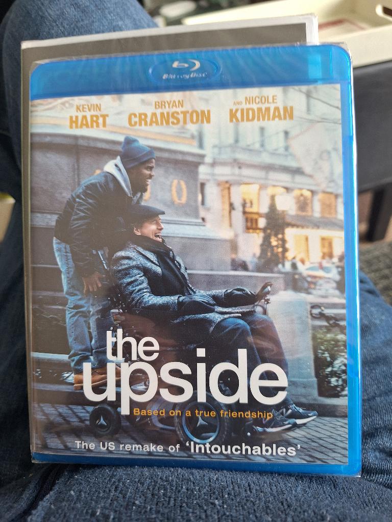 The upside, bluray,ndl ondertiteld, Cd's en Dvd's, Ophalen of Verzenden, Nieuw in verpakking