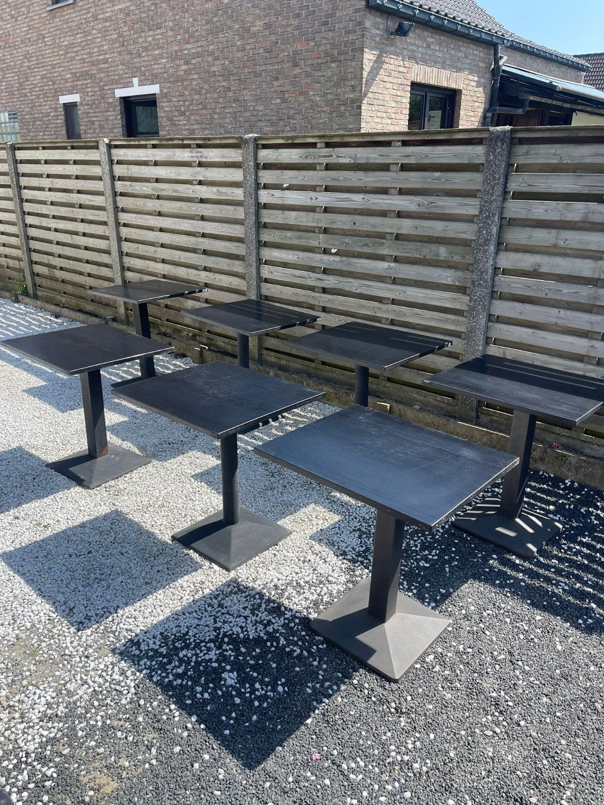 Horeca tafel 7 stuks, Ophalen of Verzenden