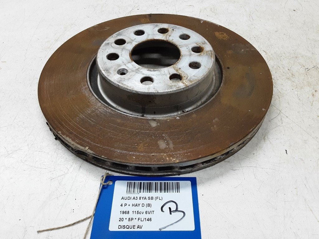 REMSCHIJF VOOR Audi A3 Sportback (8YA) (01-2019/-), Info@audi.de, Audi, Audi AG, Gebruikt