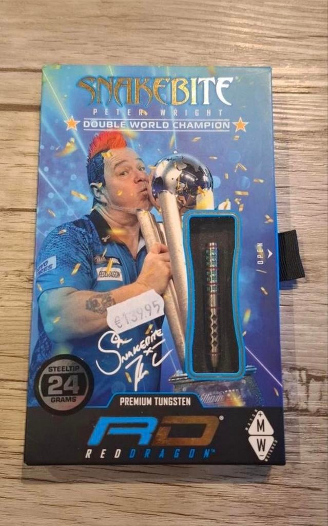Peter Wright Supa Venom 24 gram, Sports & Fitness, Fléchettes, Fléchettes, Enlèvement