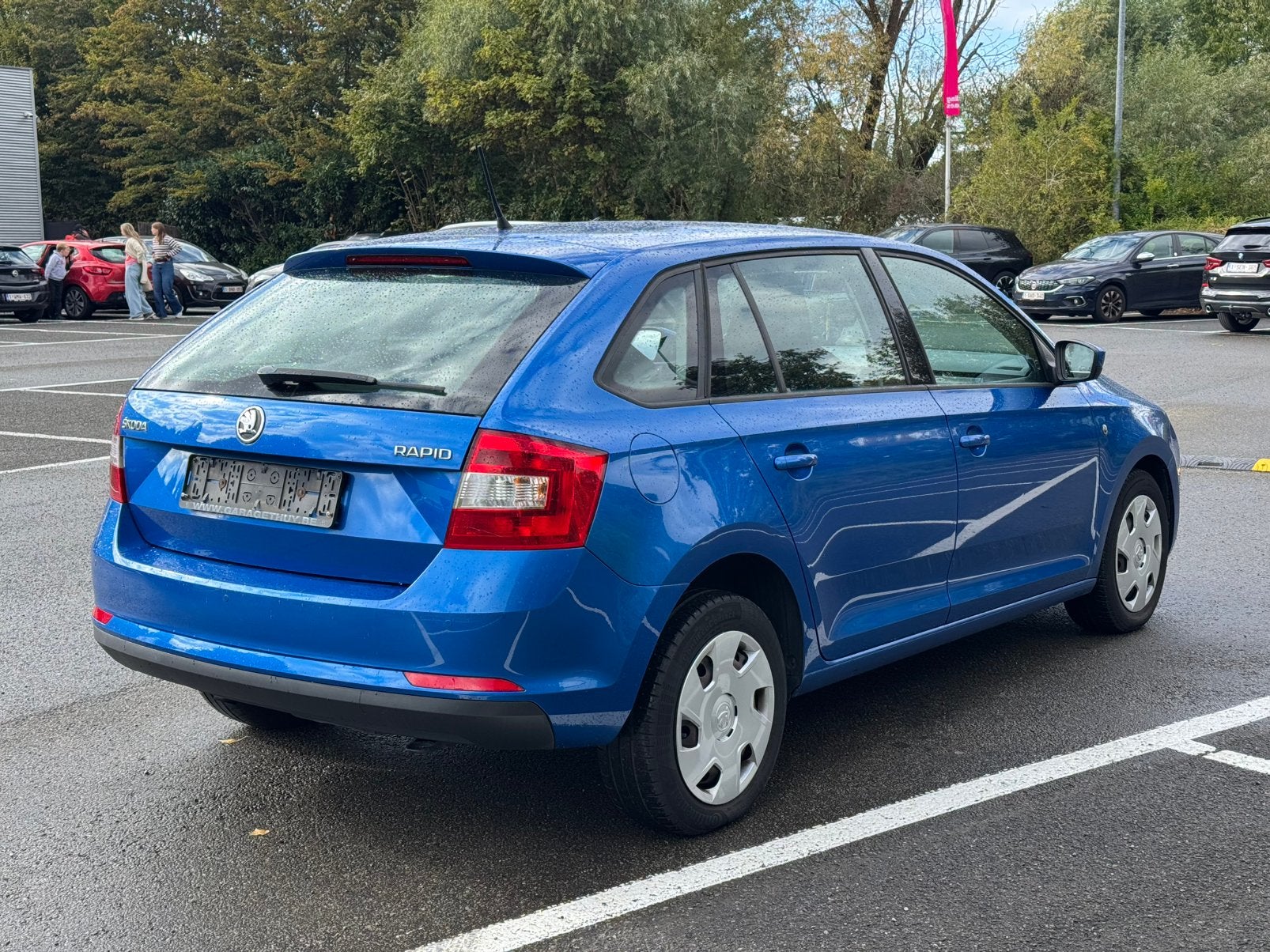 Skoda Rapide 1.6 TDI *1ste eigenaar*, Autos, Euro 5, Achat, Entreprise, Boîte manuelle