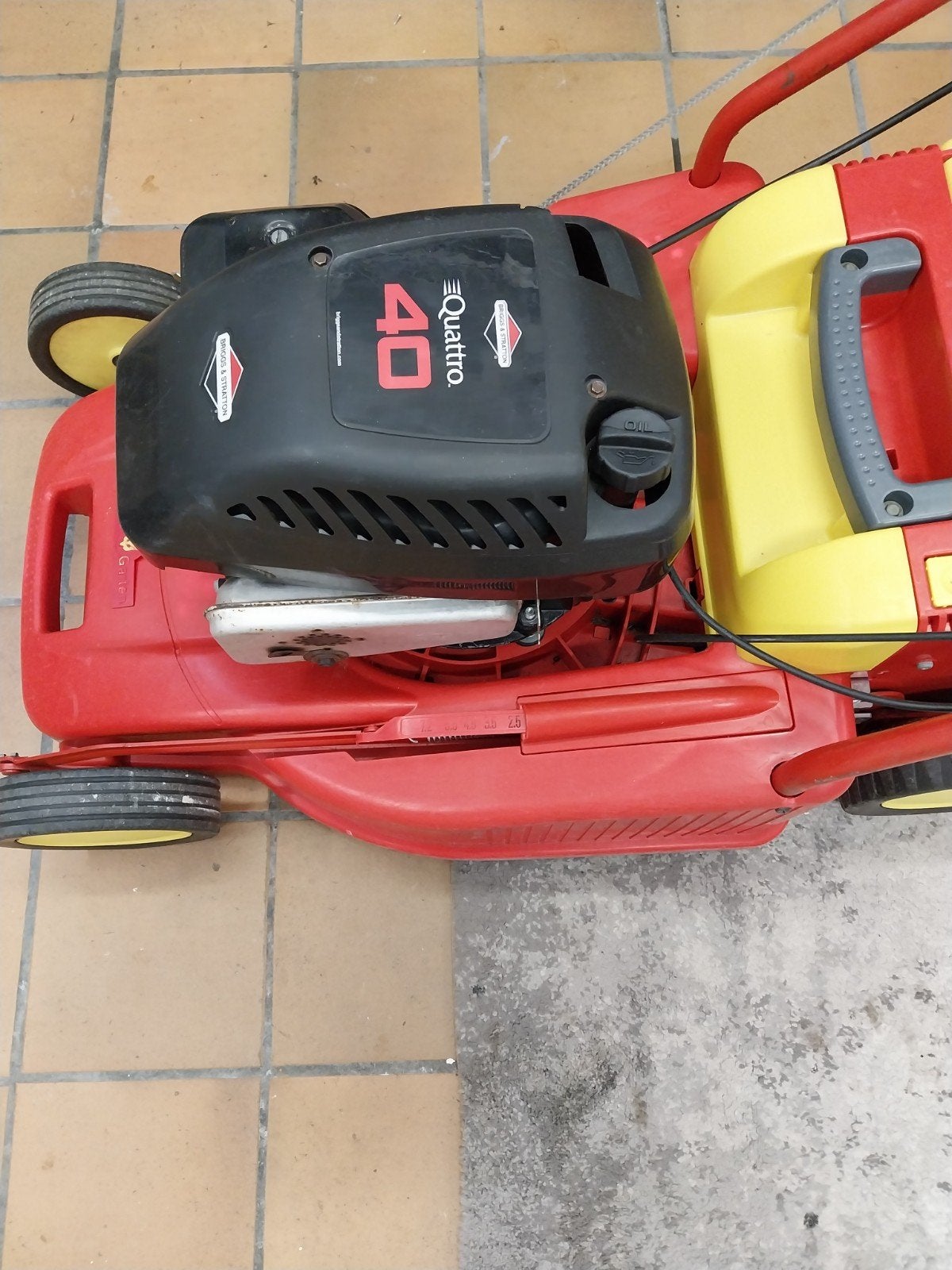 Gras  machine, Tuin en Terras, Ophalen