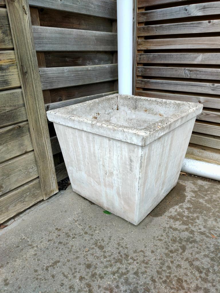 Betonnen bloempot, Tuin en Terras, Ophalen