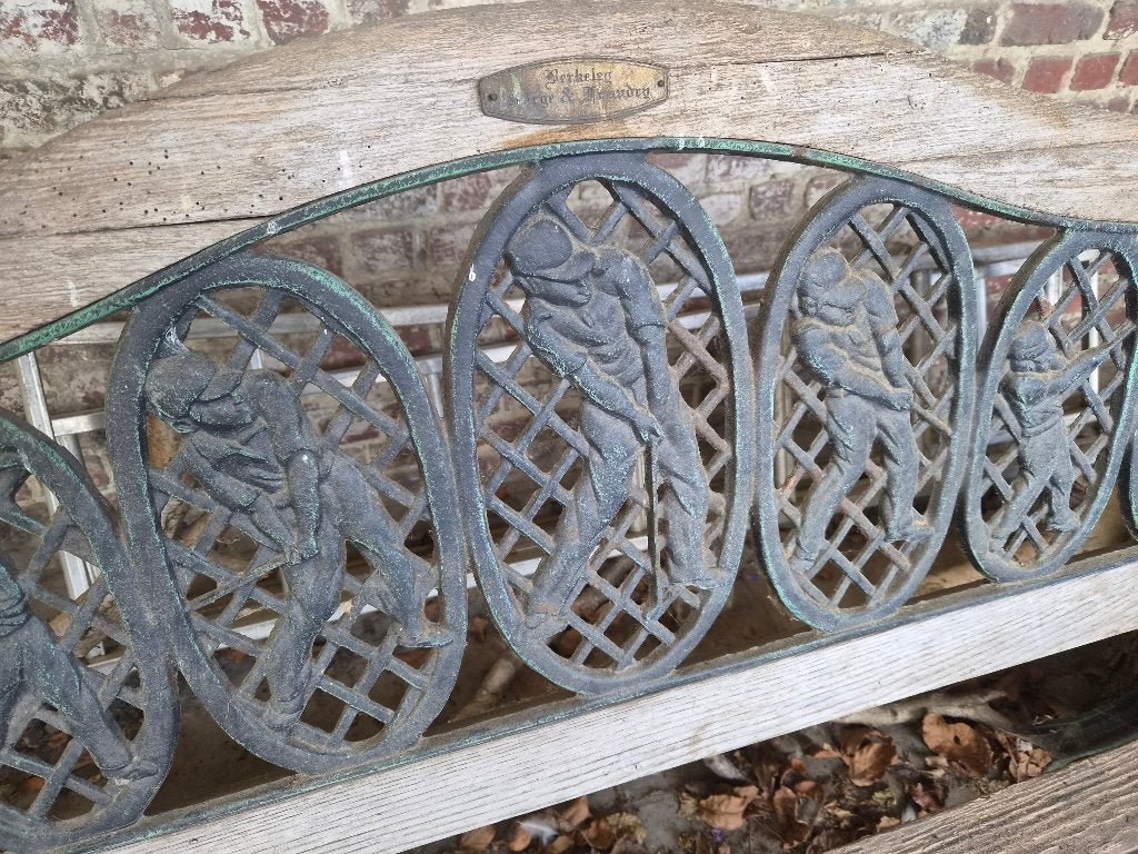Berkeley Forge & Foundry tuinbank, Tuin en Terras, Ophalen, Gebruikt, Metaal