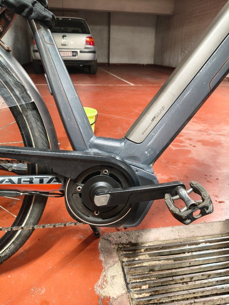 Elektrische fiets sparta, Enlèvement, Utilisé, 30 à 50 km par batterie, 51 à 55 cm