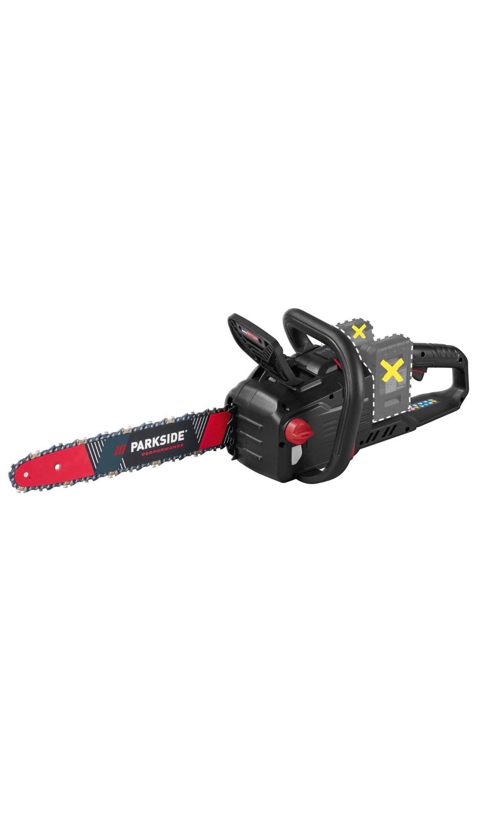 PARKSIDE PERFORMANCE PPKSA40 40V draadloze kettingzaag, Ophalen, Zo goed als nieuw
