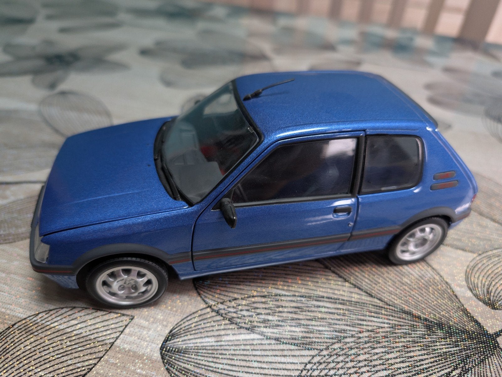 miniature Peugeot 205, Hobby & Loisirs créatifs, Enlèvement