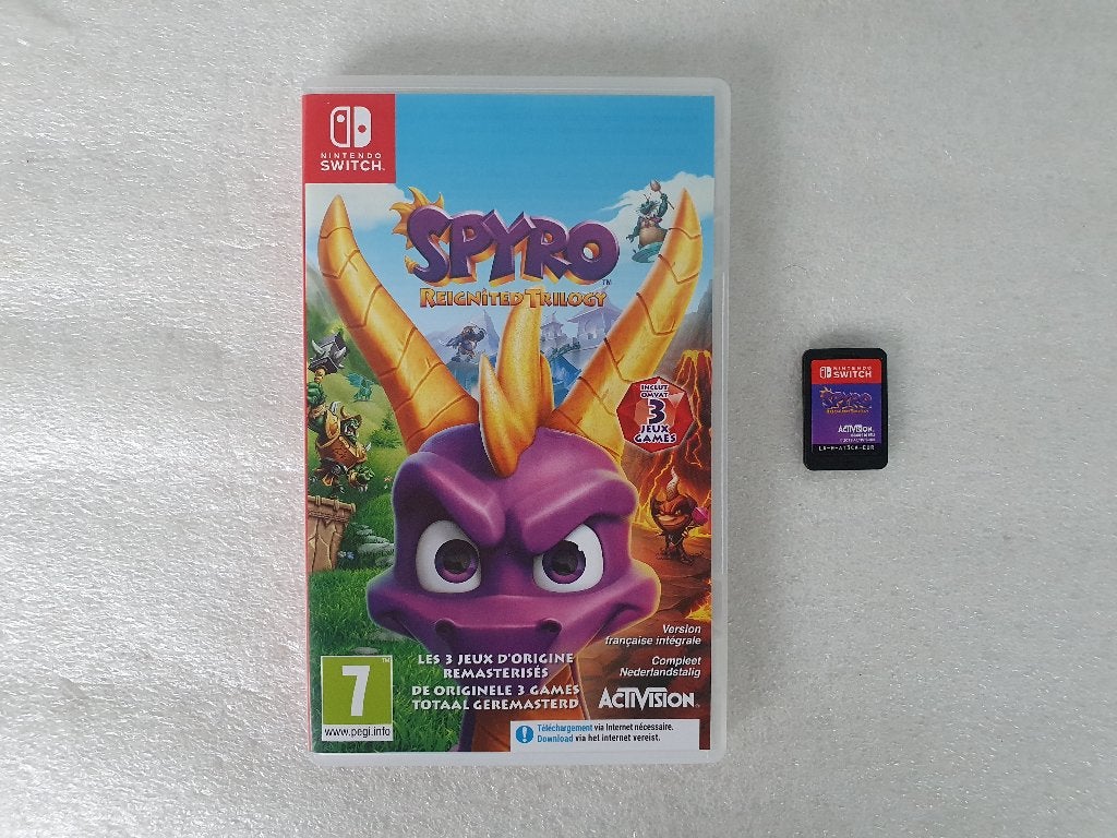 Nintendo Switch: Spyro Reignited Trilogy, Games en Spelcomputers, Games | Nintendo Switch, Ophalen of Verzenden, Gebruikt