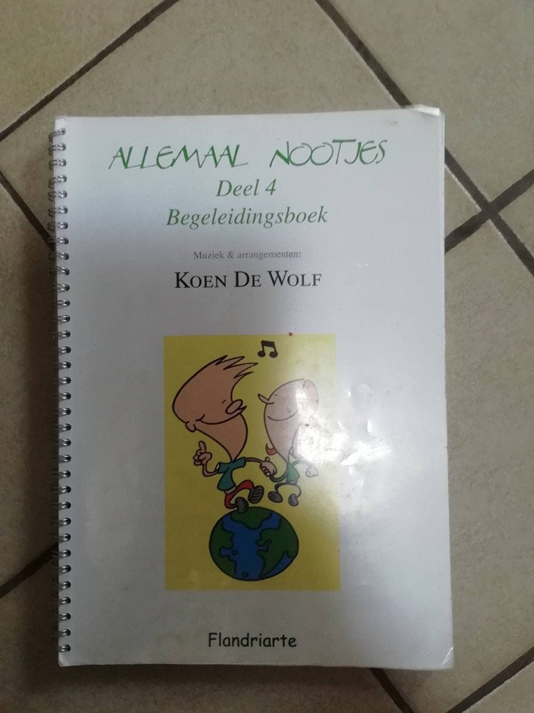 Allemaal nootjes deel 4 handleiding, Boeken, Ophalen, Zo goed als nieuw