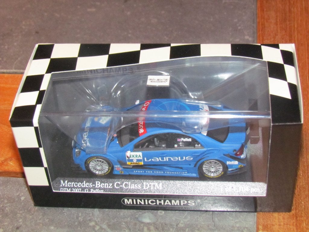 Mercedes-Benz C-Class DTM # 9 Persson Motorsport 2007 1/43, Hobby & Loisirs créatifs, Voitures miniatures | 1:43, Enlèvement ou Envoi
