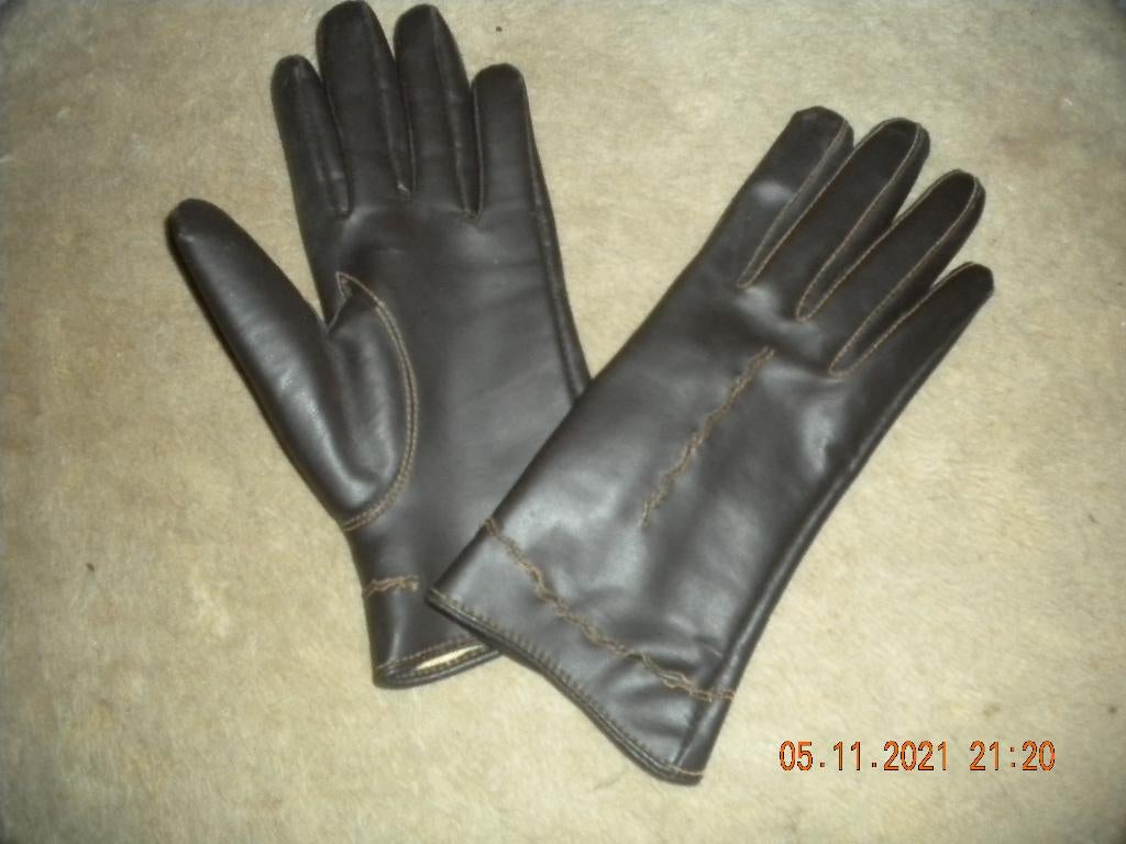 Lederachtige handschoenen, Vêtements | Femmes, Bonnets, Écharpes & Gants, Enlèvement, Gants