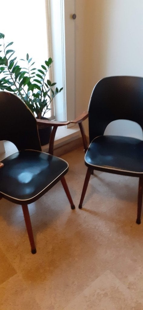 2 vintage zitstoelen, Enlèvement