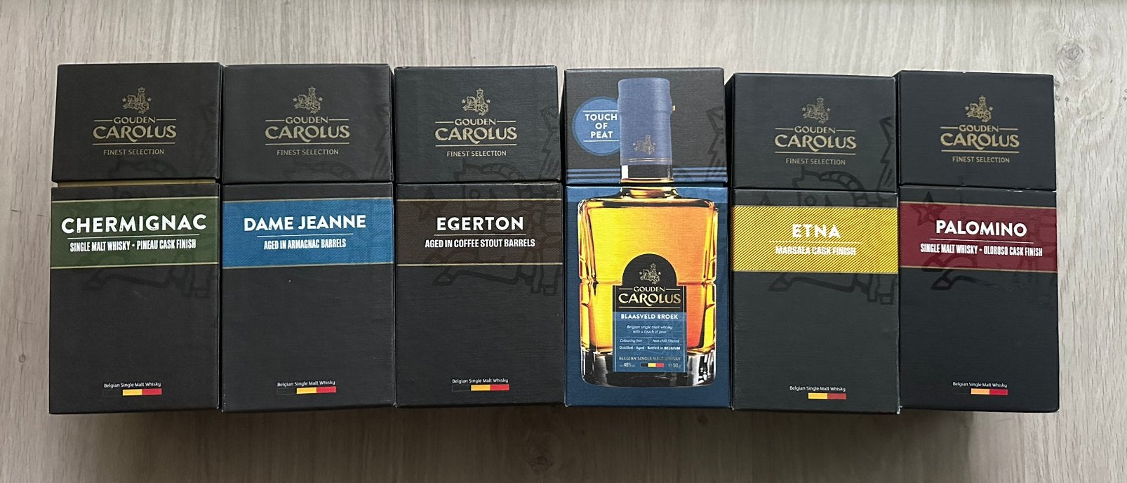 Gouden Carolus “Finest Selection” whisky, Verzamelen, Ophalen