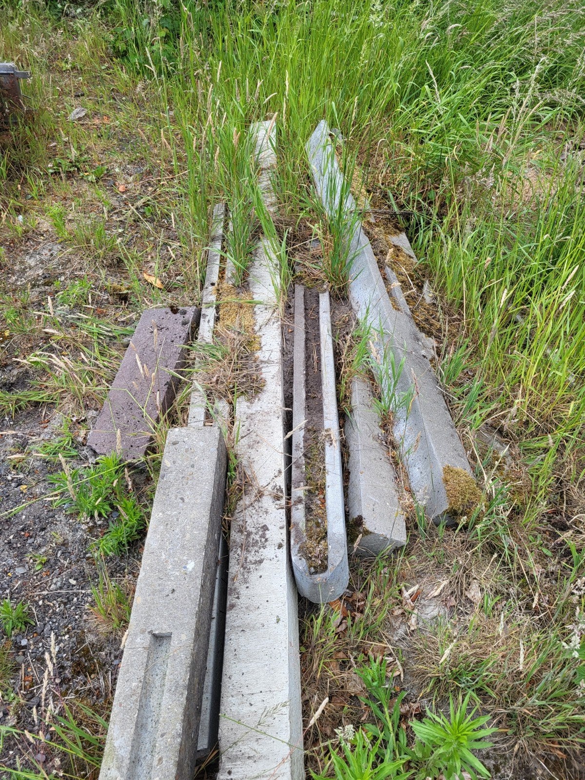 Gratis betonnen palen, Ophalen, Palen