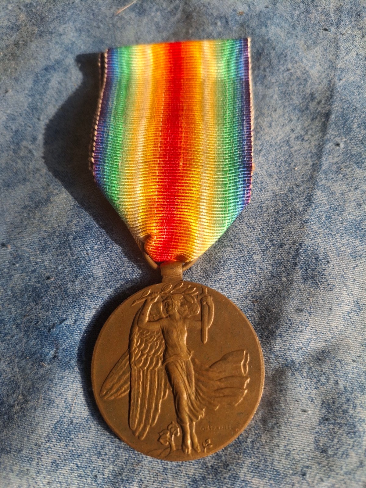 Médaille de la victoire tchèque de la Première Guerre mondia, Collections, Enlèvement ou Envoi