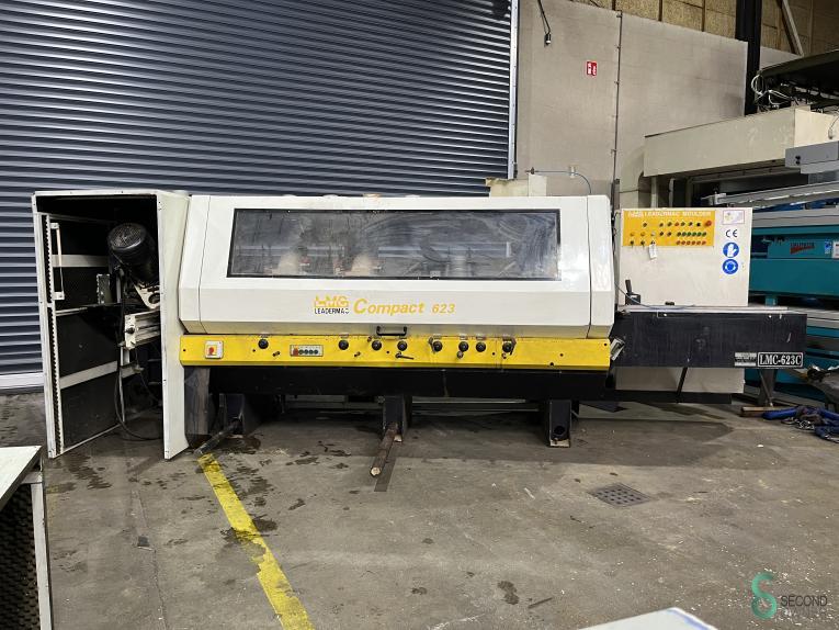 Vierzijdige schaafmachines Leadermac Compact LMC 623C 2000, Zakelijke goederen, Machines en Bouw | Houtbewerking