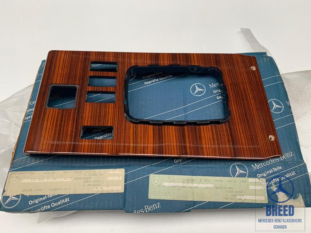 NOS Zebranopaneel middenconsole voor Mercedes-Benz W107 R107, Neuf, -, -, Enlèvement ou Envoi