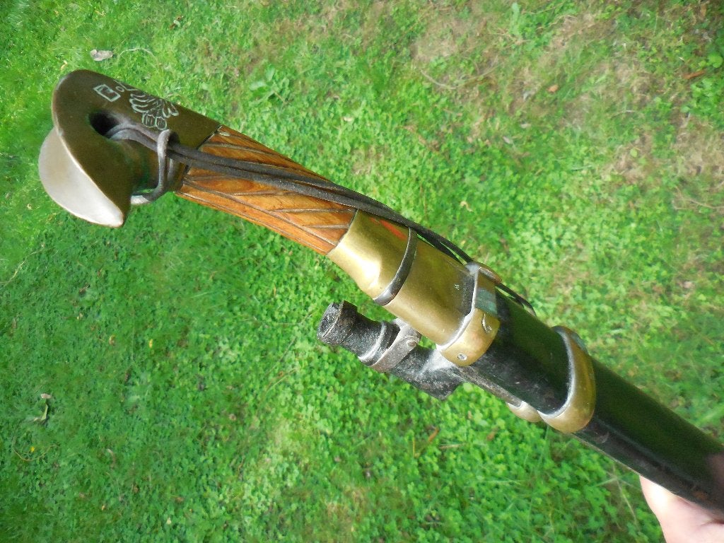 ancien sabre Cosaque avec sa baïonnette, Enlèvement ou Envoi