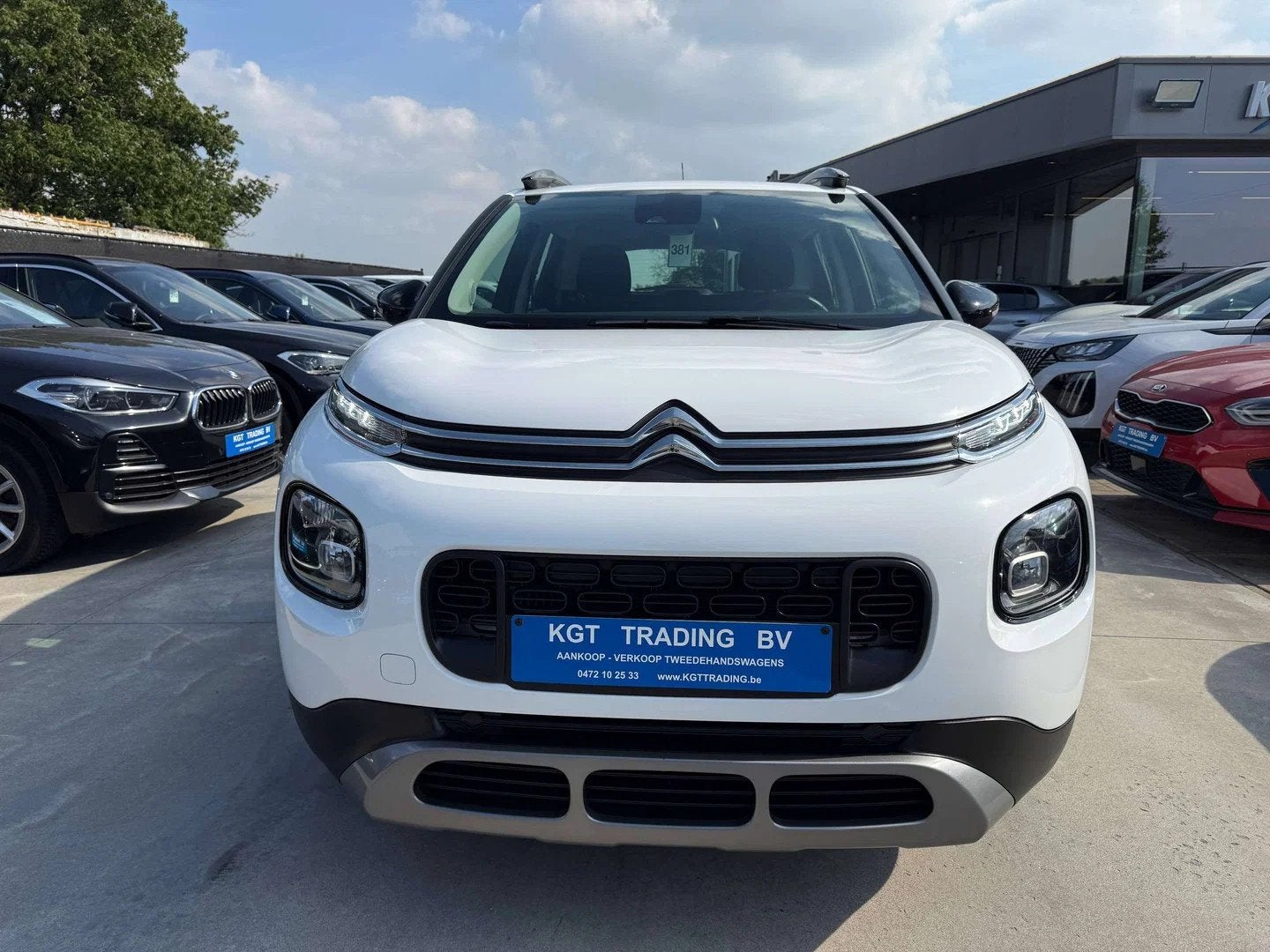 Citroën C3 Aircross 1.2i 110PK NAVIGATIE LED CARPLAY PDC BL, Auto's, Stof, Gebruikt, 1199 cc, 110 g/km