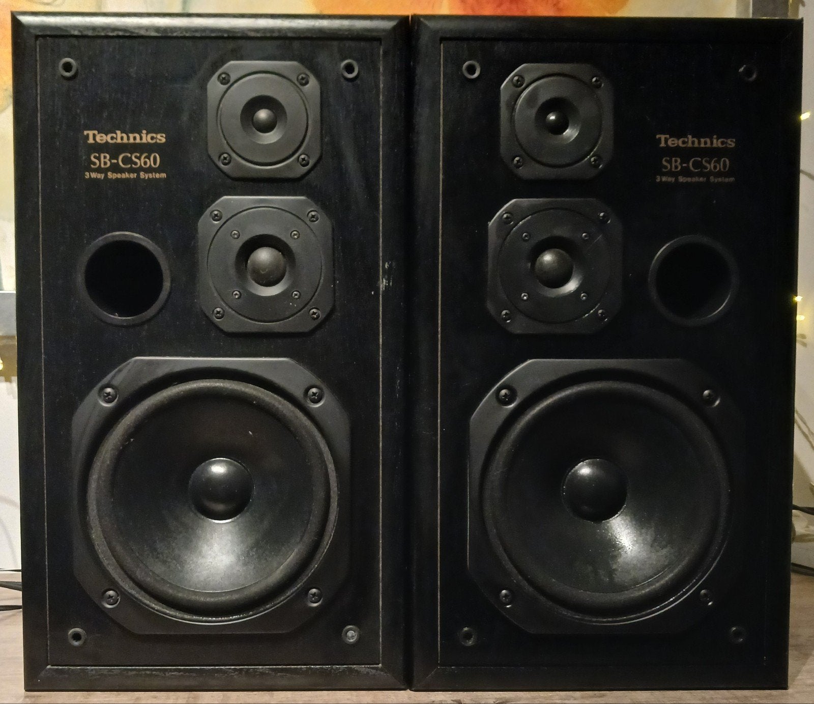 Technics SB-CS60 Luidsprekers – 3-Way System (Matching pair), Enlèvement