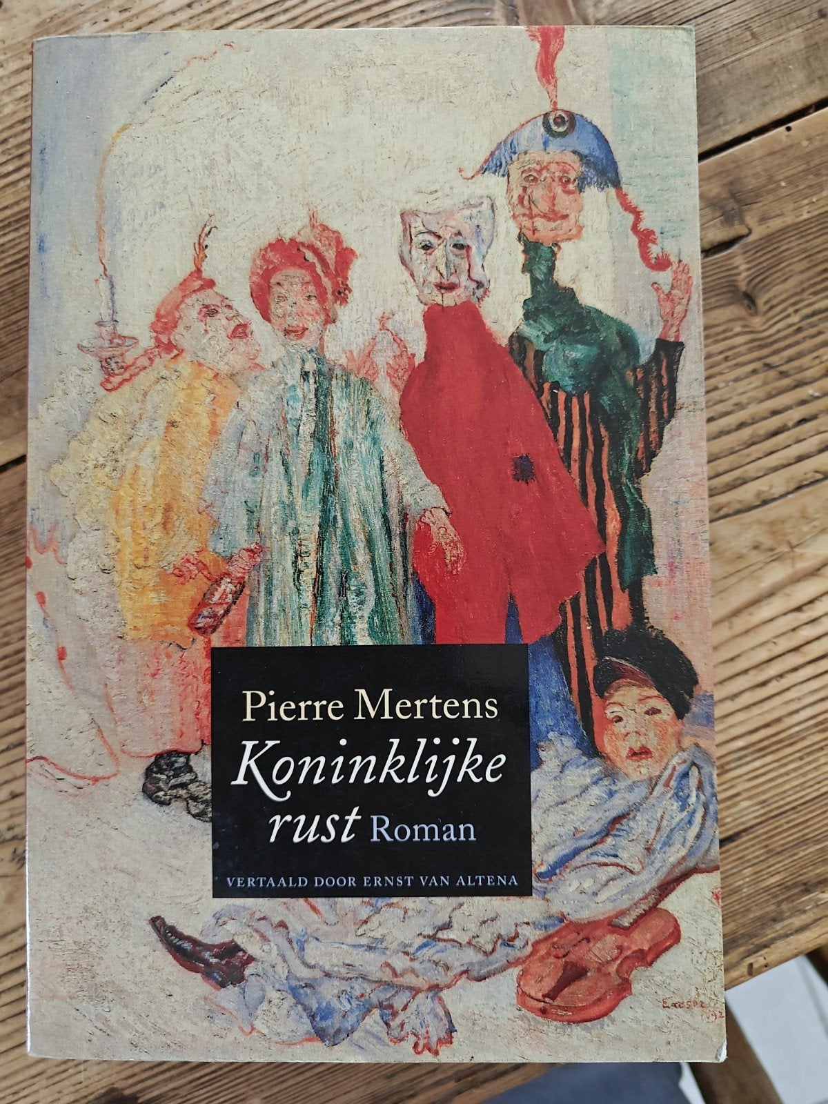 P. Mertens - Koninklijke rust, Ophalen, P. Mertens