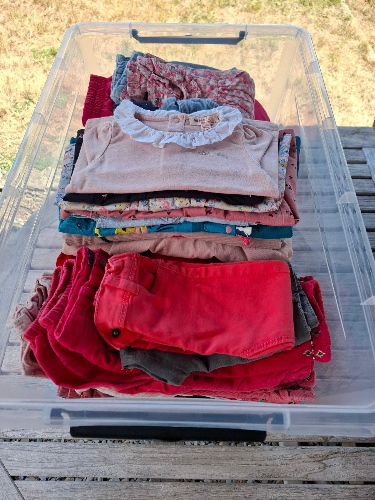 Lot de vêtements pour fille 6 mois, Enlèvement, Utilisé, Autres tailles