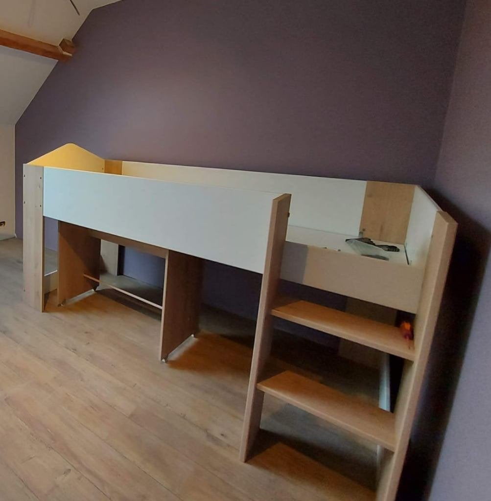 Lit enfant, Enfants & Bébés, Chambre d'enfant | Lits, Comme neuf, 180 cm ou plus, 85 à 100 cm, Lit mezzanine ou Lit superposé