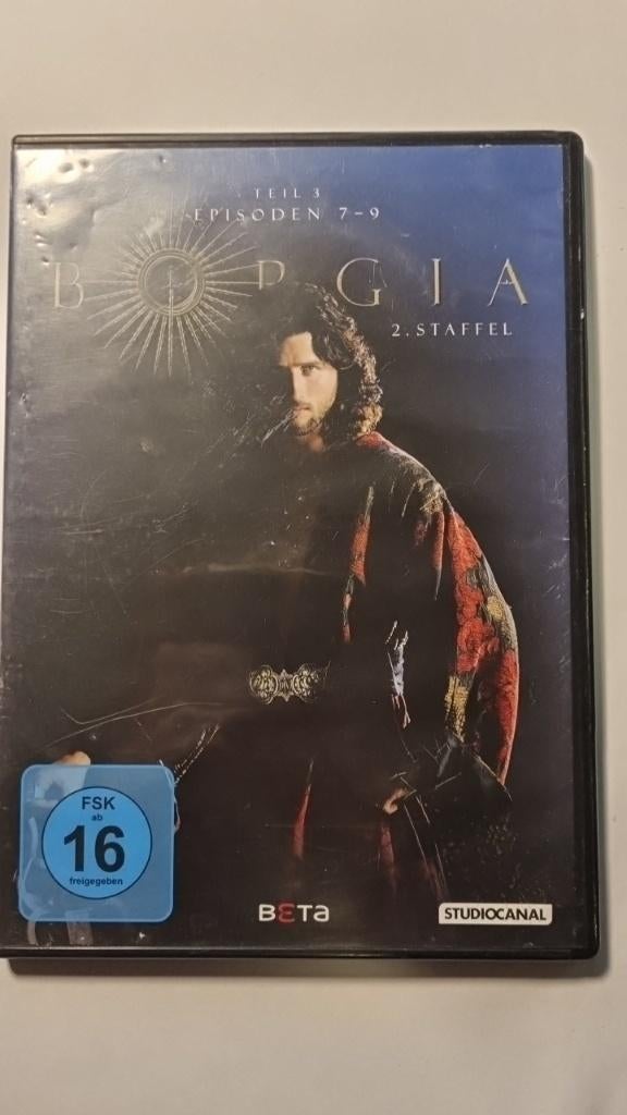 borgia teil 3 episoden 7 9, Cd's en Dvd's, Ophalen of Verzenden, Gebruikt