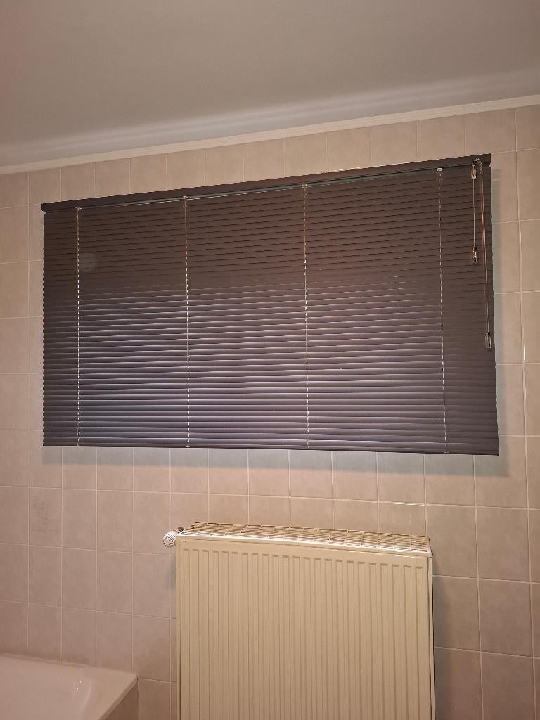 Luxaflex aluminium jaloezieën, Huis en Inrichting, Stoffering | Gordijnen en Lamellen, Ophalen, Gebruikt, 150 tot 200 cm, Minder dan 100 cm