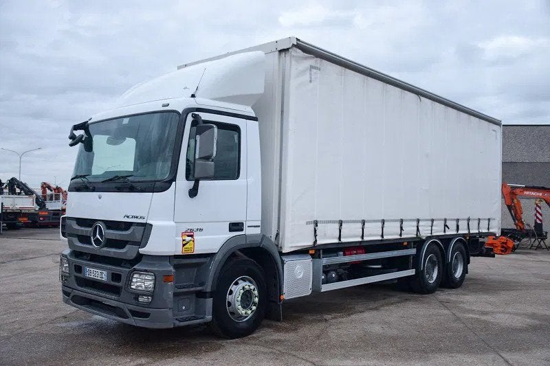 Mercedes-Benz Actros 2636 Buetec EEV - curtainsider, Autos, Camions, Euro 5, Achat, Entreprise, Boîte manuelle