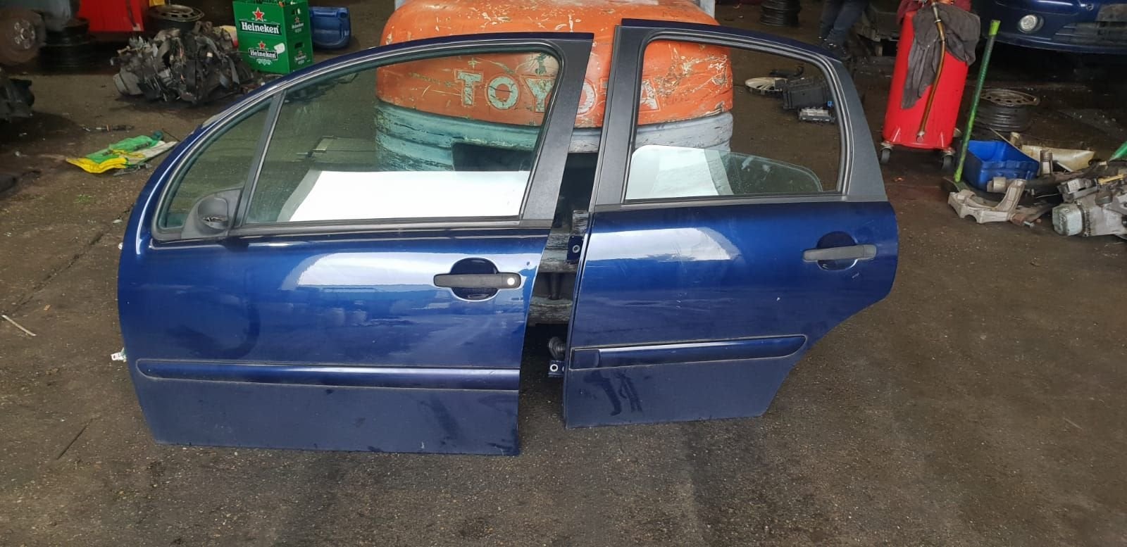 CITROËN C3 PORTIEREN LV +LA BJ 2001 TOT 2007, Gebruikt, -, Deur, -