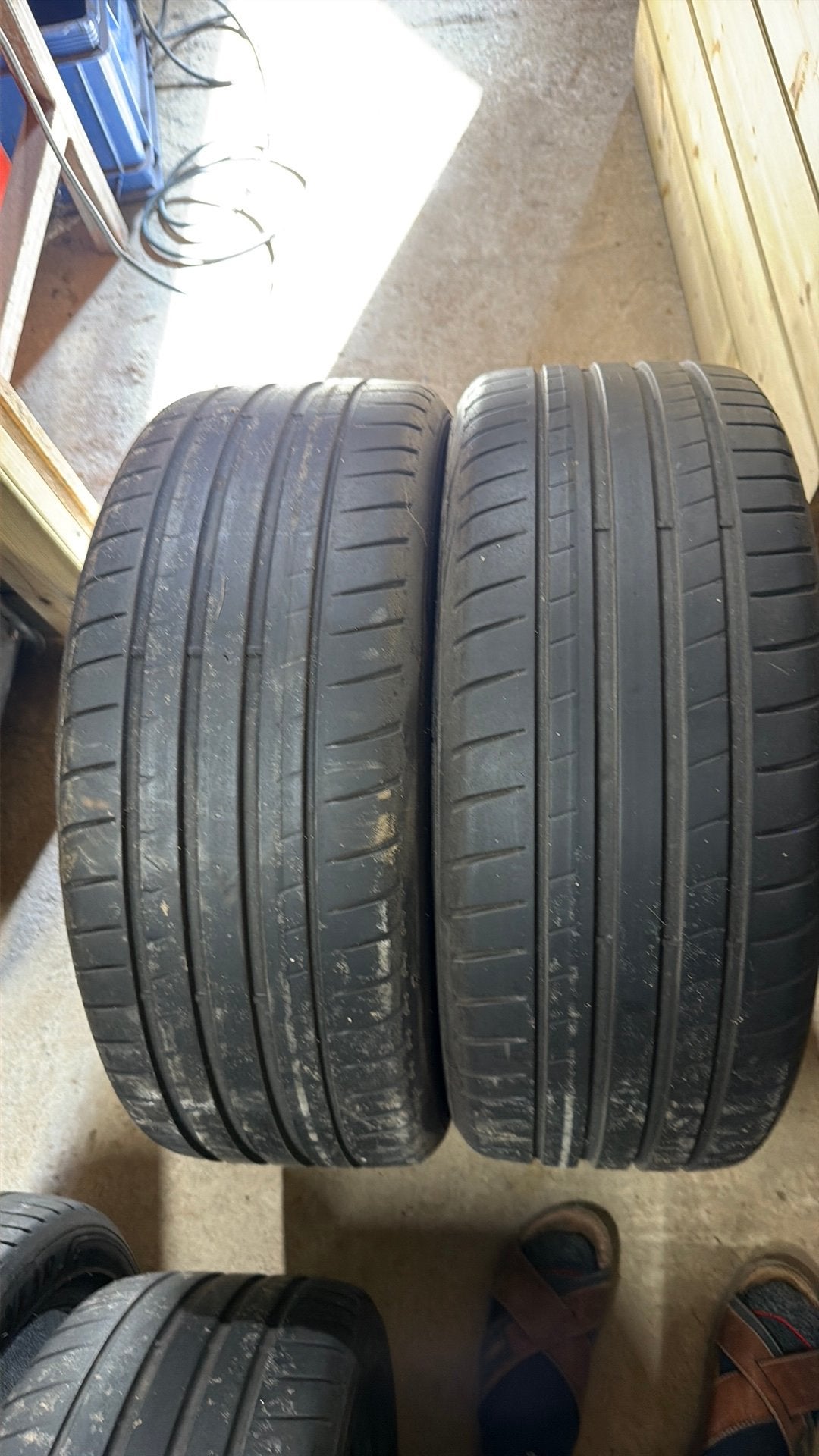 Banden merk Goodyear, Auto-onderdelen, Ophalen, 18 inch, Band(en), Personenwagen
