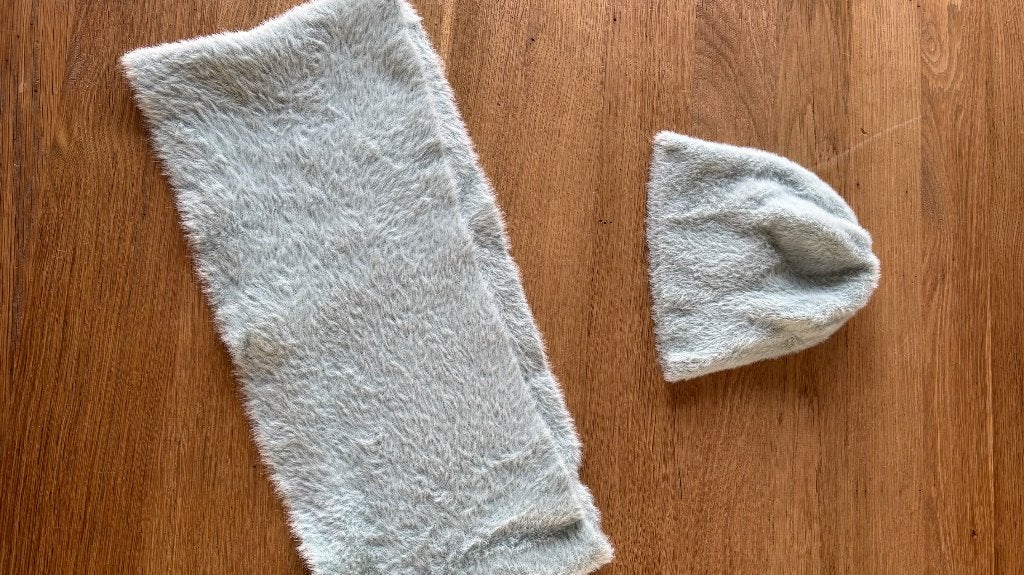 Set Filou muts en sjaal, Kinderen en Baby's, Meisje, Ophalen of Verzenden, Zo goed als nieuw, 122 t/m 128
