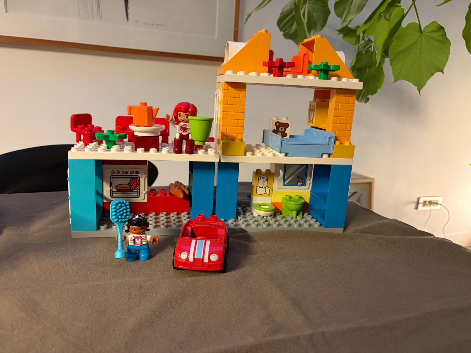 Duplo lego my town family house, Ensemble complet, Comme neuf, Enlèvement, LEGOLAND